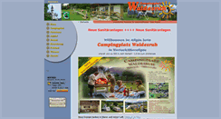 Desktop Screenshot of camping-wertach.de